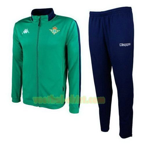 real betis trainingspak 2018-2019 groen zwart mannen