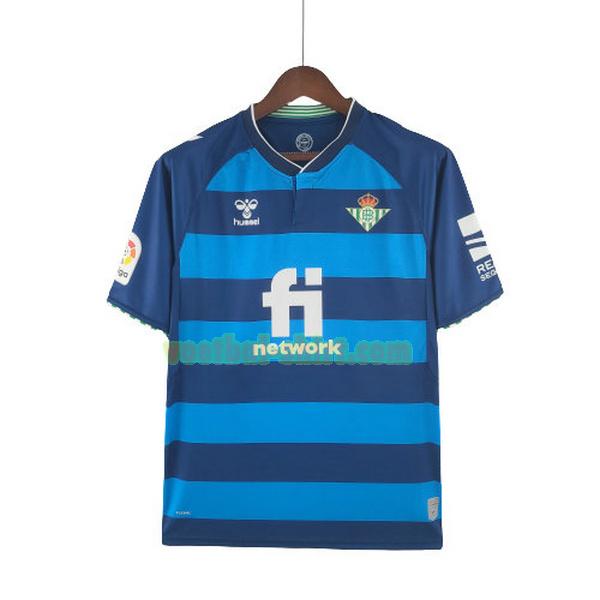 real betis uit shirt 2022 2023 thailand blauw mannen