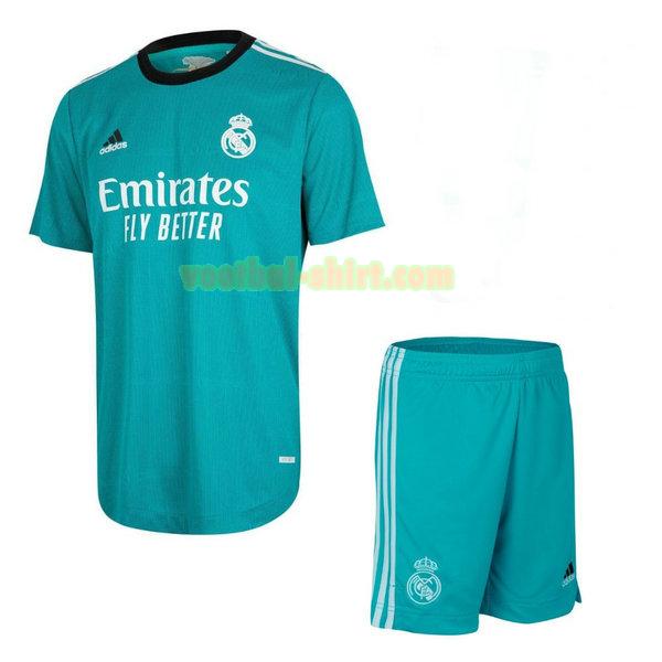 real madrid 3e shirt 2021 2022 groen kinderen