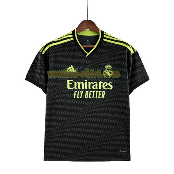 real madrid 3e shirt 2022 2023 thailand zwart mannen