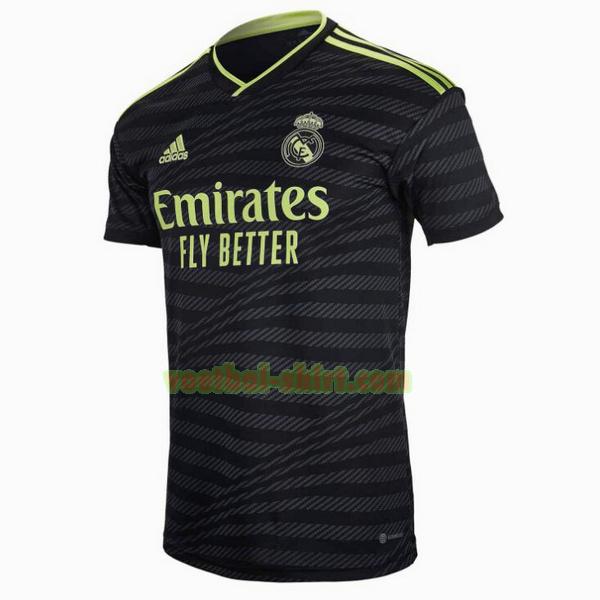 real madrid 3e shirt 2022 2023 zwart mannen