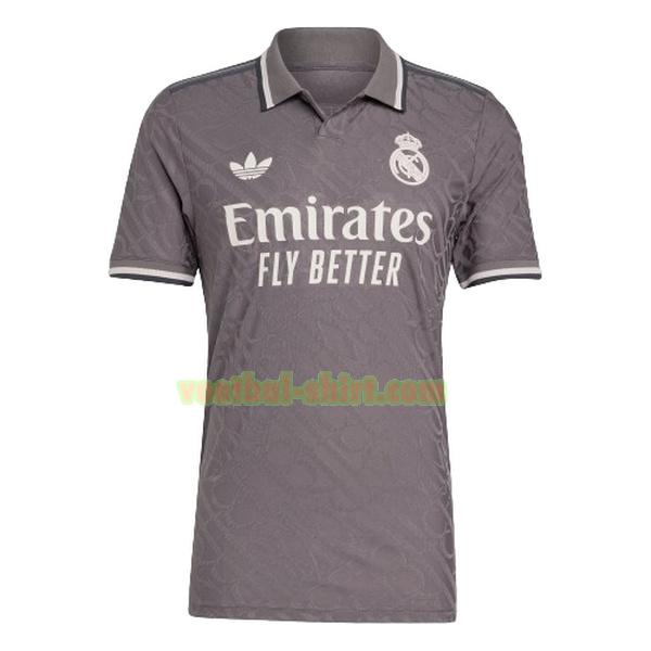 real madrid 3e shirt 2024 2025 grijs mannen