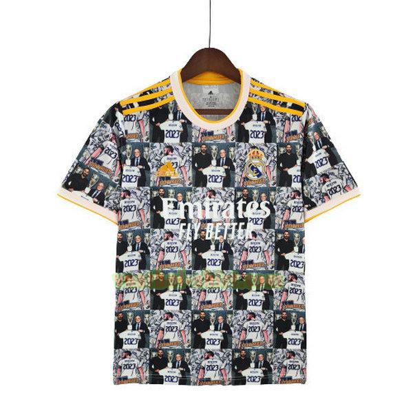 real madrid commemorative edition shirt 2022 2023 zwart mannen