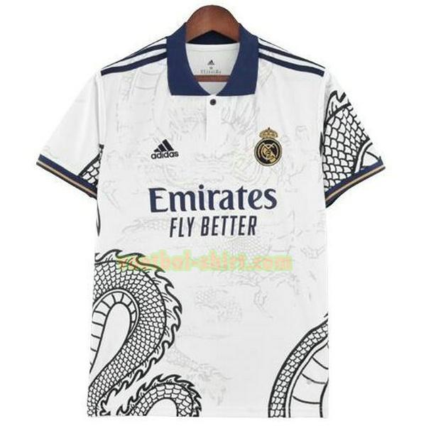 real madrid drago cinese shirt 2022 2023 wit mannen