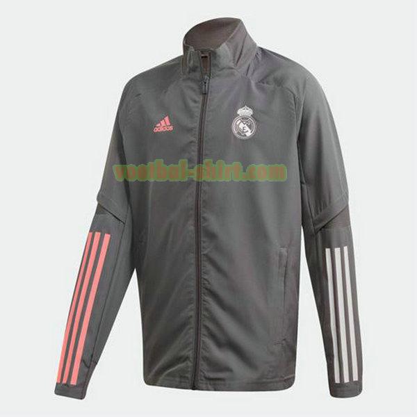 real madrid jasje 2020-2021 grijs mannen