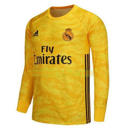 real madrid lange mouwen doelman shirt 2019-2020 mannen