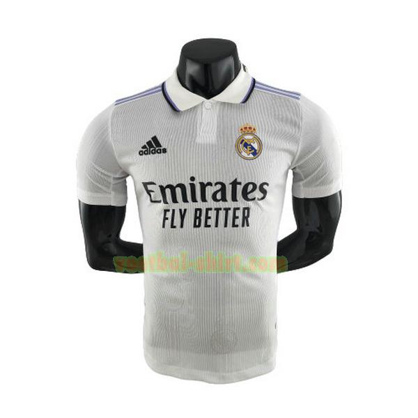 real madrid player thuis shirt 2022 2023 wit mannen
