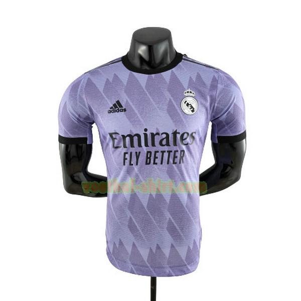real madrid player uit shirt 2022 2023 purple mannen