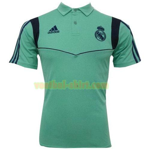 real madrid poloshirt 2019-2020 groen mannen