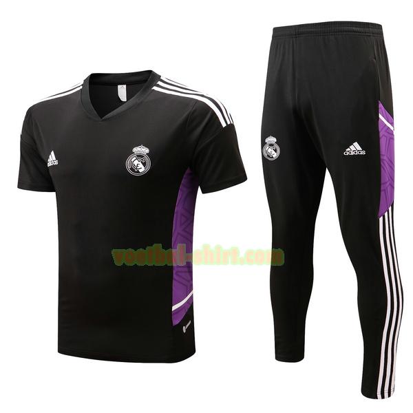 real madrid set opleiding 2022 2023 zwart purple mannen