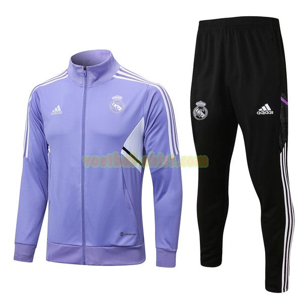 real madrid set trainingspak 2022 2023 purple mannen