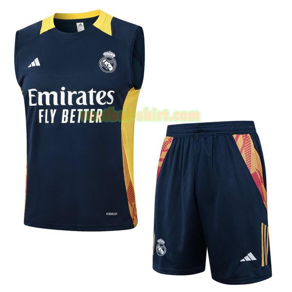 real madrid set vest 24 25 season blauw mannen