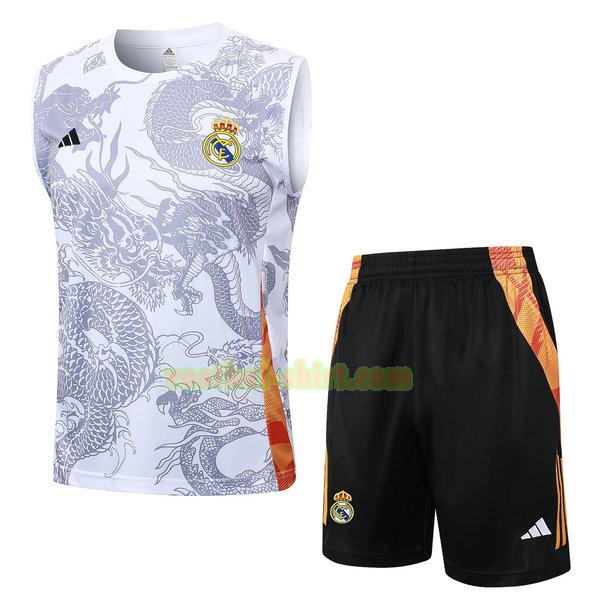 real madrid set vest 24 25 wit mannen
