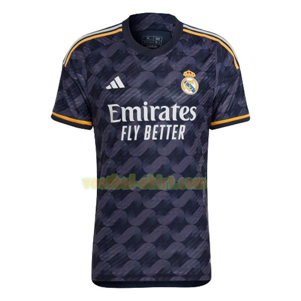 real madrid sgunda shirt 2023 2024 thailand zwart mannen