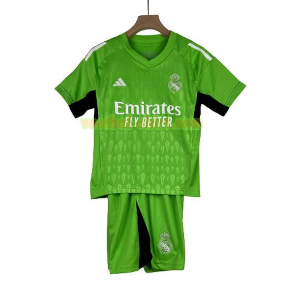 real madrid thuis shirt 2023 2024 groen kinderen
