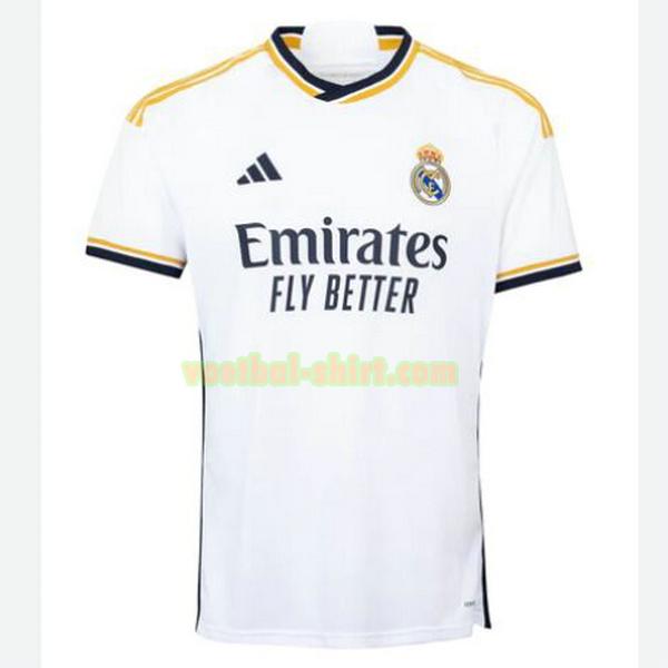real madrid thuis shirt 2023 2024 thailand wit mannen