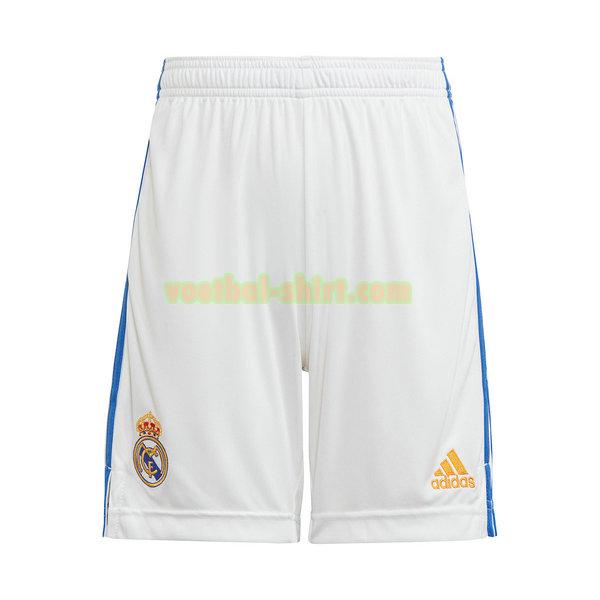 real madrid thuis shorts 2021 2022 wit mannen