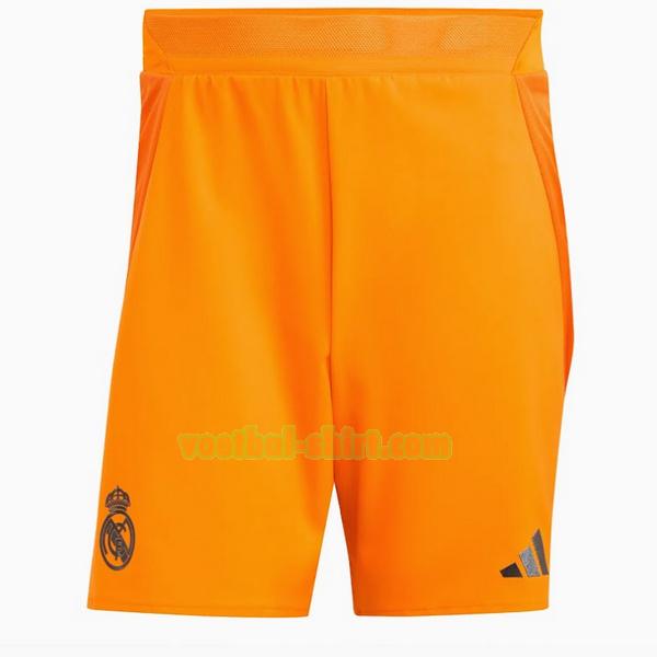 real madrid thuis shorts 2024 2025 oranje mannen