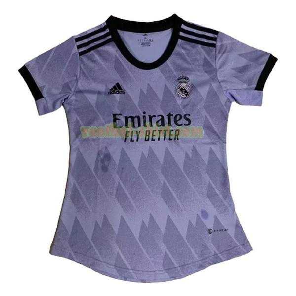real madrid uit shirt 2022 2023 purple dames