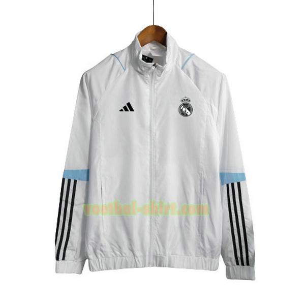 real madrid windjack 23 24 wit mannen