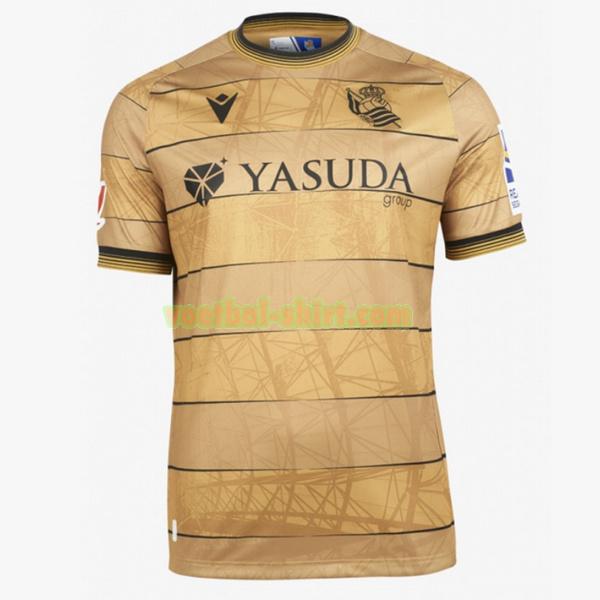 real sociedad uit shirt 2024 2025 thailand geel mannen