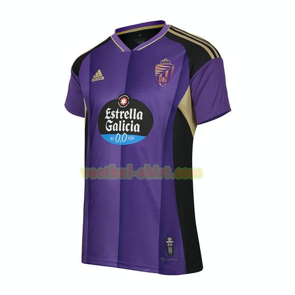 real valladolid thuis shirt 2022 2023 thailand purper mannen