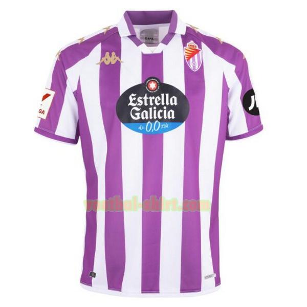 real valladolid thuis shirt 2023 2024 thailand wit purple mannen