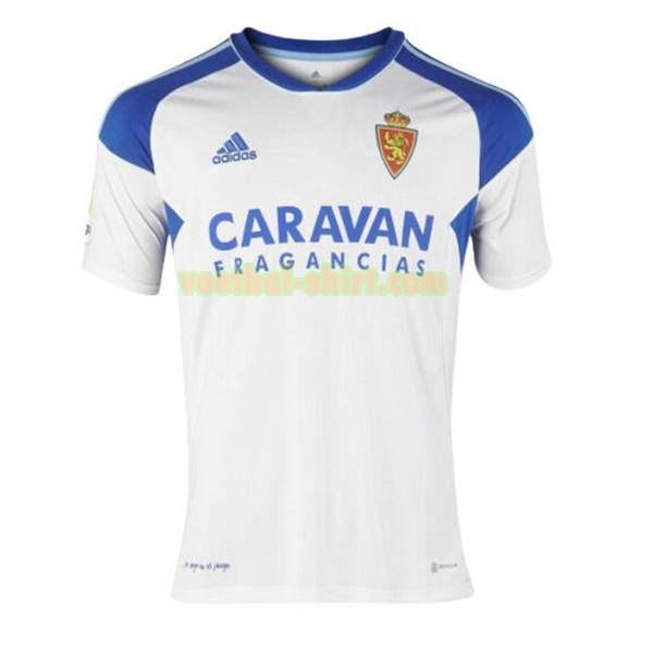 real zaragoza thuis shirt 2022 2023 thailand wit mannen