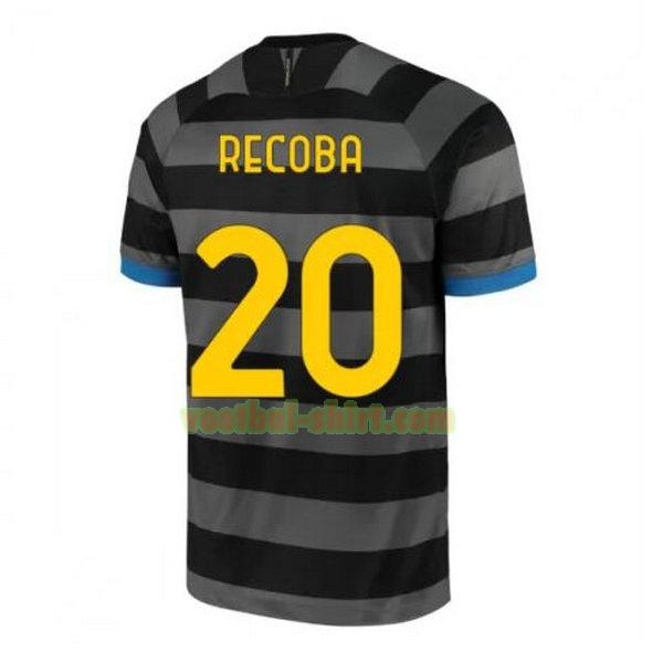 recoba 20 inter milan 3e shirt 2020-2021 grijs mannen