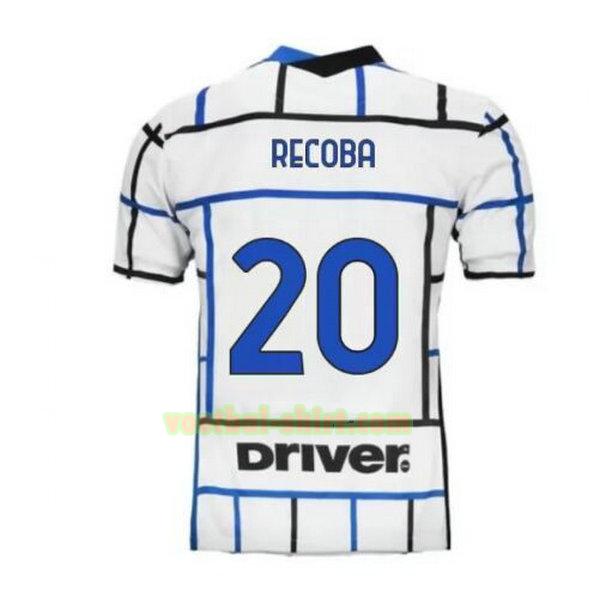 recoba 20 inter milan uit shirt 2020-2021 mannen