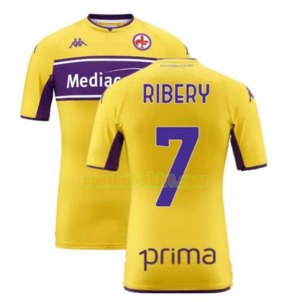 ribery 7 fiorentina 3e shirt 2021 2022 geel mannen