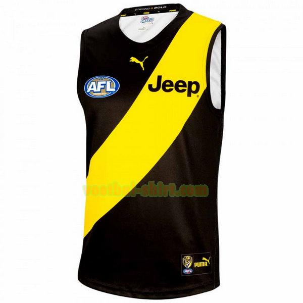 richmond tigers thuis shirt 2021 zwart mannen