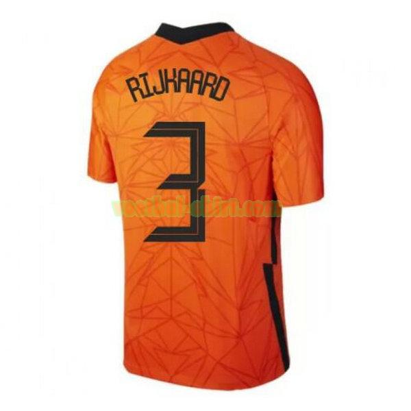 rijkaard 3 nederland thuis shirt 2020 mannen