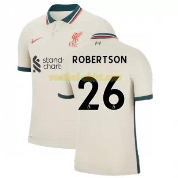 robertson 26 liverpool uit shirt 2021 2022 geel mannen