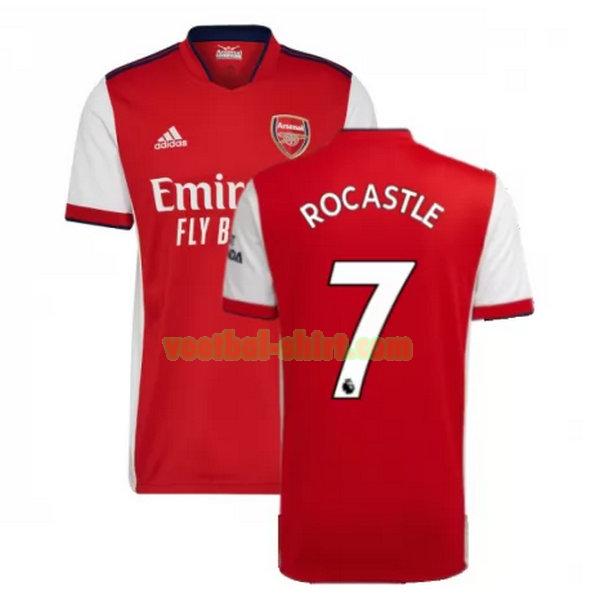 rocastle 7 arsenal thuis shirt 2021 2022 rood mannen
