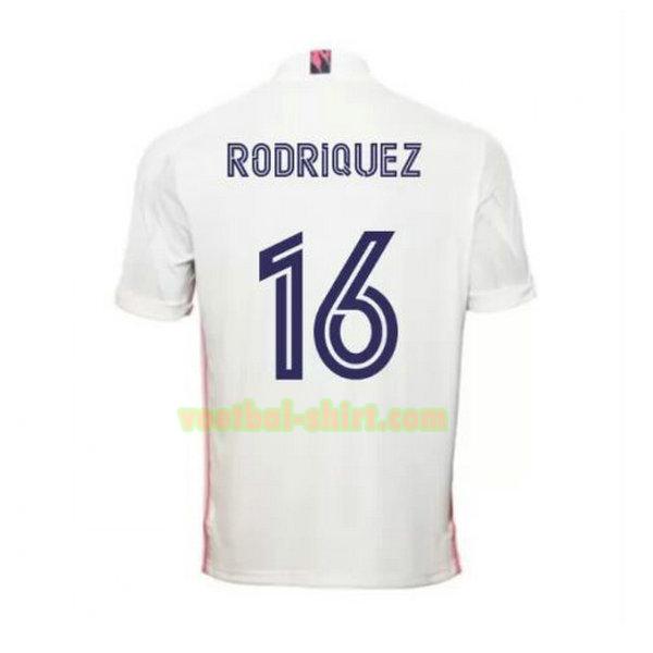 rodriquez 16 real madrid thuis shirt 2020-2021 mannen