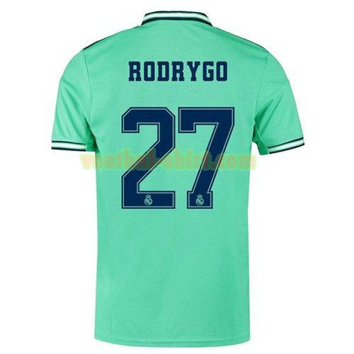 rodrygo 27 real madrid 3e shirt 2019-2020 mannen