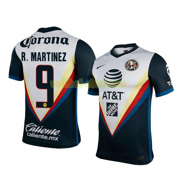 roger martinez 9 club america uit shirt 2020-2021 mannen