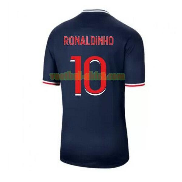 ronaldinho 10 paris saint germain thuis shirt 2020-2021 mannen