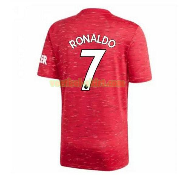 ronaldo 7 manchester united thuis shirt 2020-2021 mannen