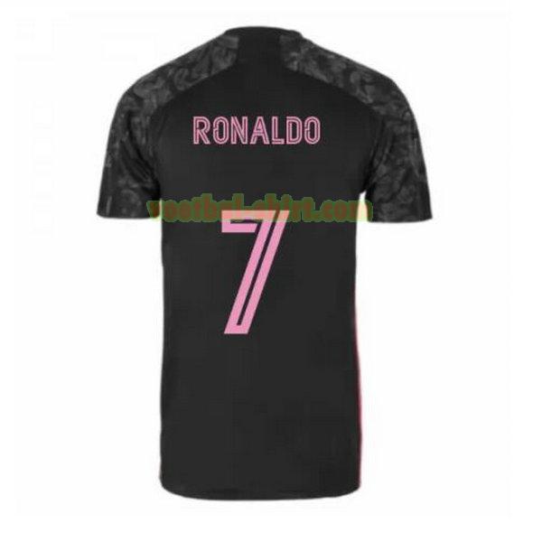 ronaldo 7 real madrid 3e shirt 2020-2021 zwart mannen