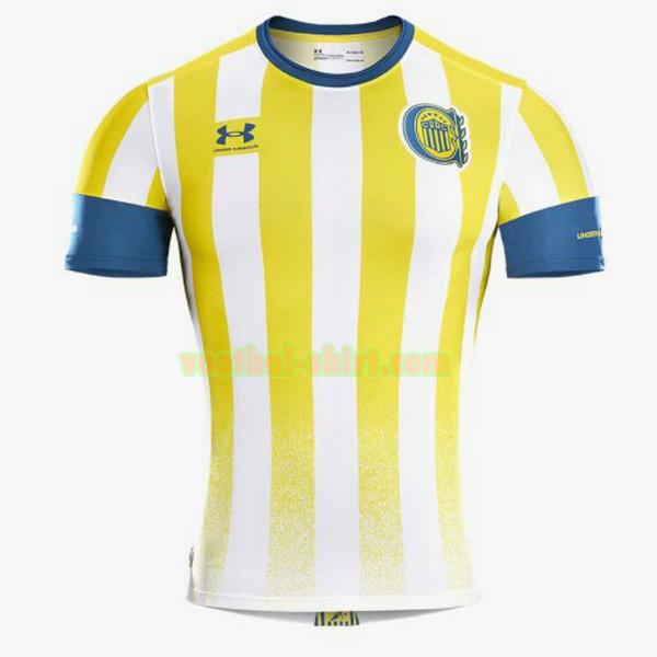 rosario central uit shirt 2021 2022 thailand geel wit mannen