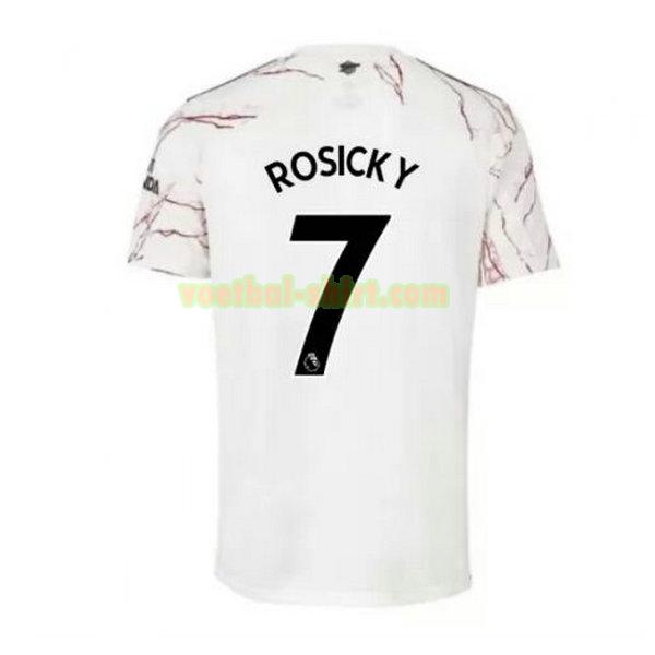 rosicky 7 arsenal uit shirt 2020-2021 mannen