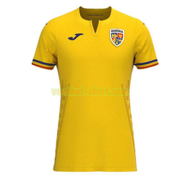 rumania thuis shirt 2023 thailand geel mannen