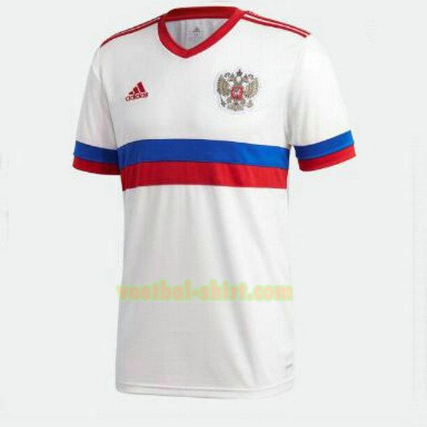 rusland uit shirt 2021 2022 wit mannen