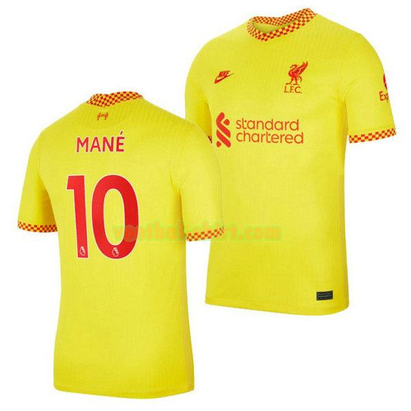 sadio-mane-10 arsenal 3e shirt 2021 2022 blauw mannen