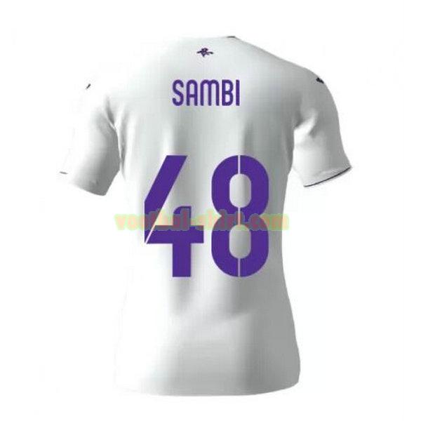 sambi 48 anderlecht uit shirt 2020-2021 wit mannen