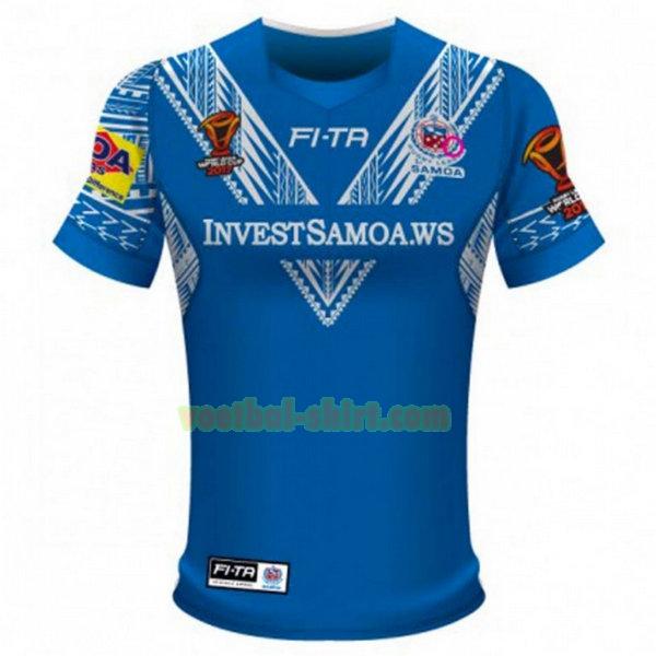 samoa thuis shirt 2017 blauw mannen