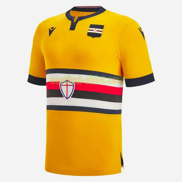 sampdoria 3e shirt 2022 2023 geel mannen