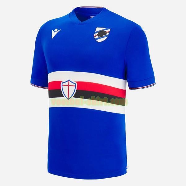 sampdoria thuis shirt 2022 2023 blauw mannen